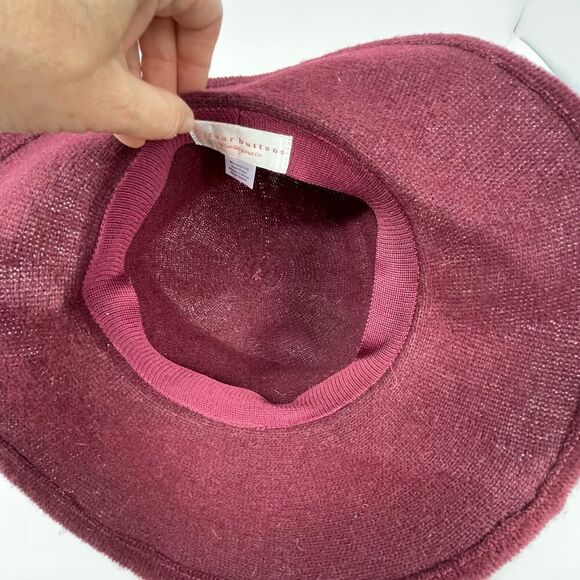 San Diego Hat Company Four Button Textured Knit Fedora Hat One Size - Picture 3 of 8